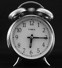 alarm clock throw away wake happier life off