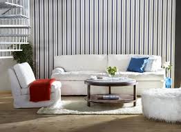 white settee and round table