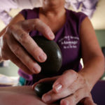 using stones for massage
