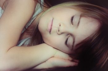 sleeping girl